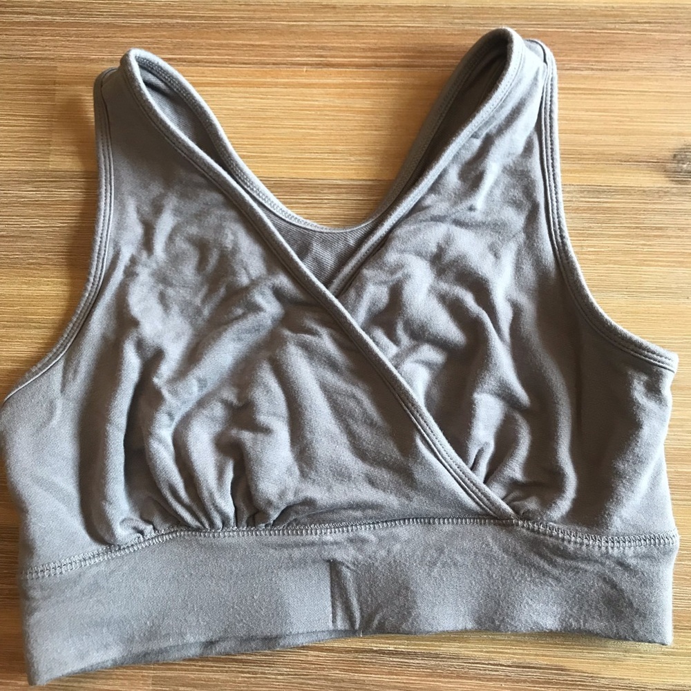 Kindred bravely French terry nursing bra